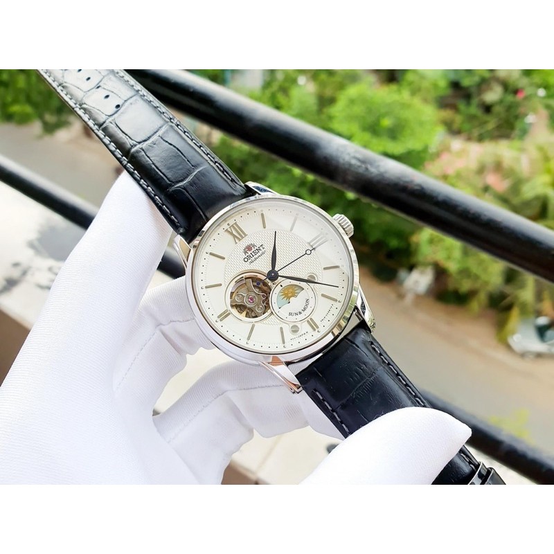 Đồng hồ nam Orient Sun Moon Gen 4 Open Heart RA