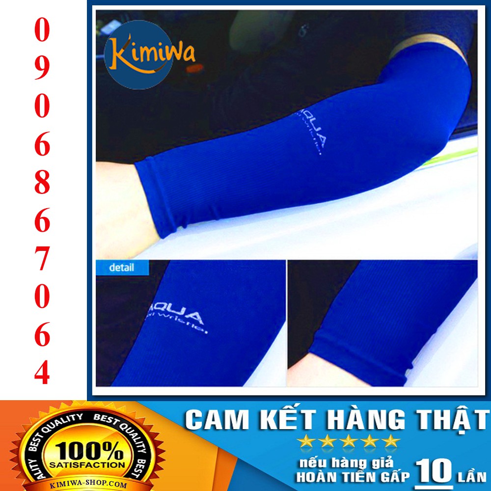 Ống Tay Chống Nắng AquaX Chính Hãng Hàn Quốc - Màu Sea Blue
