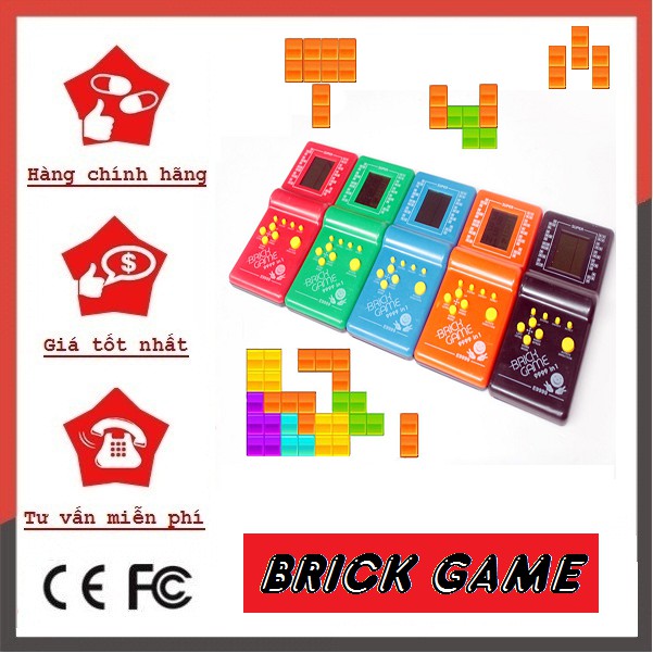 Máy Chơi Game Cầm Tay Brick I Bảo Hành 1 Tháng I Đổi Trả Miễn Phí Trong 3 Ngày Đầu
