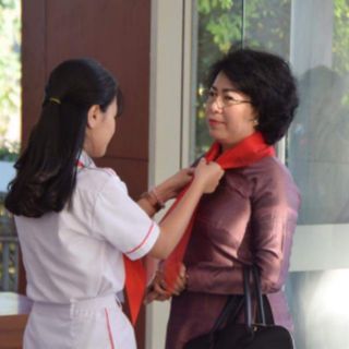 Khăn quàng cho HS THCS
