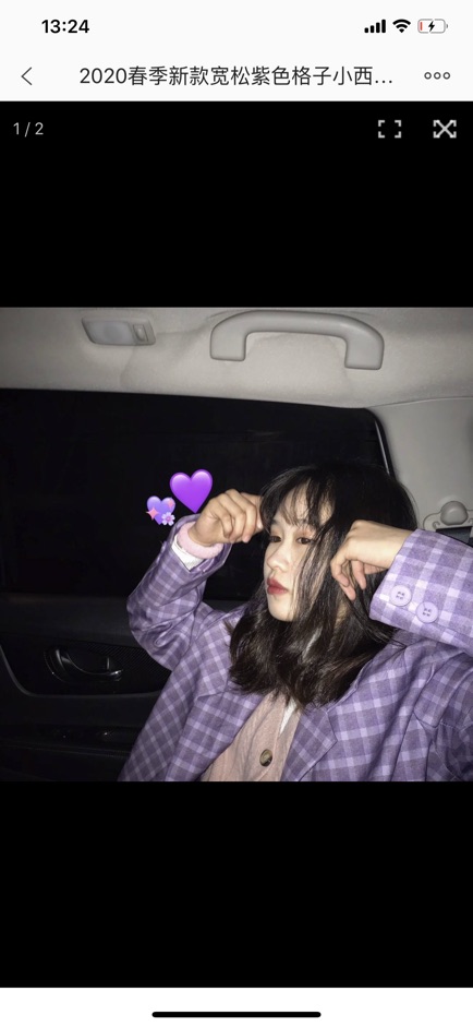 [ORDER] Áo Blazer kẻ caro Tím phong cách Hàn Quốc(ẢNH THẬT, FEEDBACK KHÁCH XINH ĐẸP ở cuối) | BigBuy360 - bigbuy360.vn