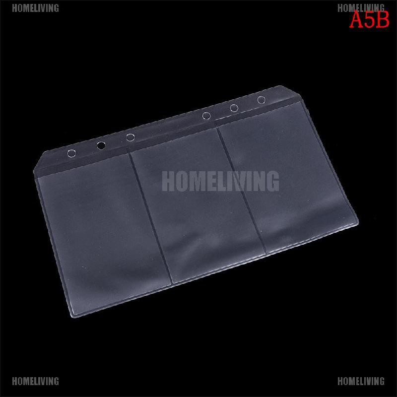 Túi Đựng Tài Liệu A5 / A6 Trong Suốt Có Khóa Kéo Tiện Dụng