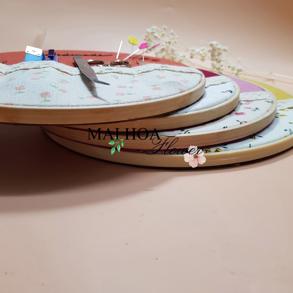 Khay để dụng cụ may bảng để dụng cụ may đồ hình tròn tiện lợi đa năng, maihoaflower