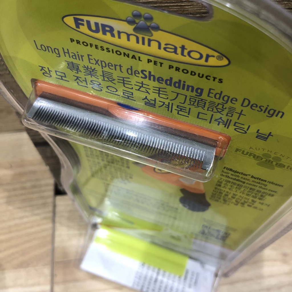 Lược chải ngăn rụng lông cho chó lông dài Furminator Deshedding