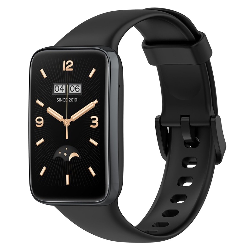 Dây Đeo Thay Thế Chất Liệu Silicon Màu Trơn Cho Mi Band 7 Pro