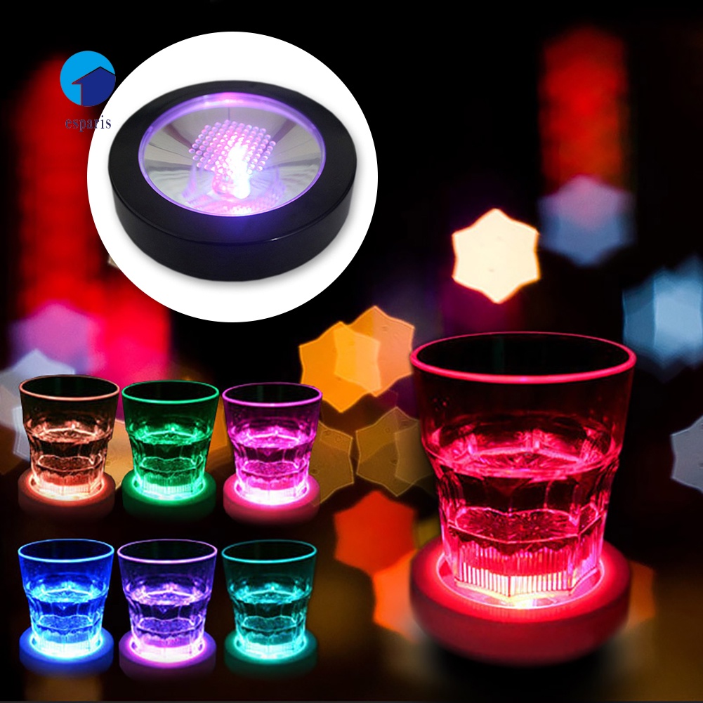 Đế Lót Ly Có Đèn Led Phát Sáng Độc Đáo