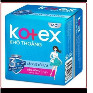 Băng Vệ Sinh Kotex Siêu Mỏng Cánh 23c