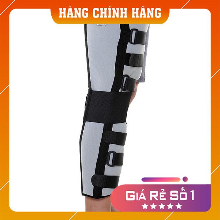 Nẹp gối ORBE cao cấp dài 60cm – Giúp cố định vùng quanh khớp gối, đùi, cẳng chân - Chất vải thoáng khí - BH 3 TH