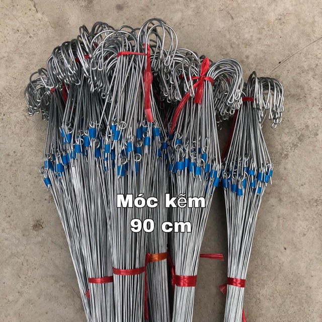10 Móc kẽm 70cm treo lan
