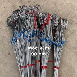 10 móc kẽm 70cm treo lan