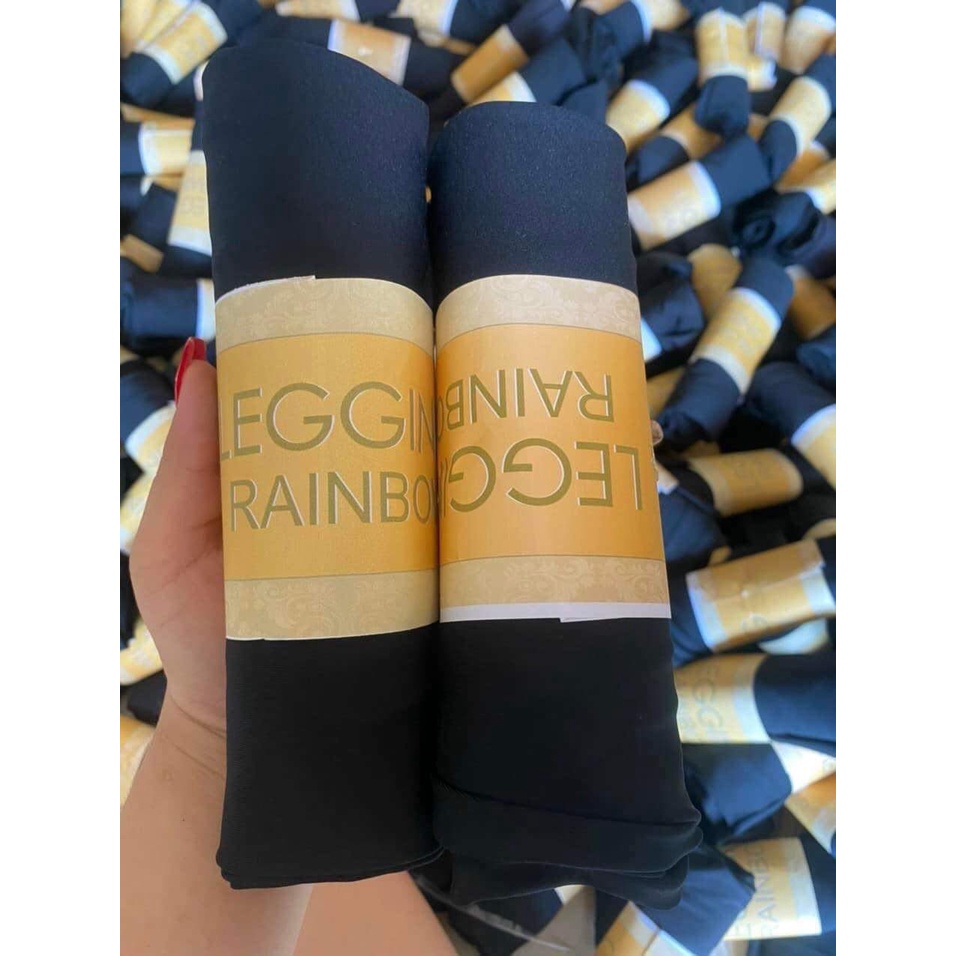 Quần legging lửng thái- Quần legging ngố đùi thái cạp chun siêu mịn co dãn