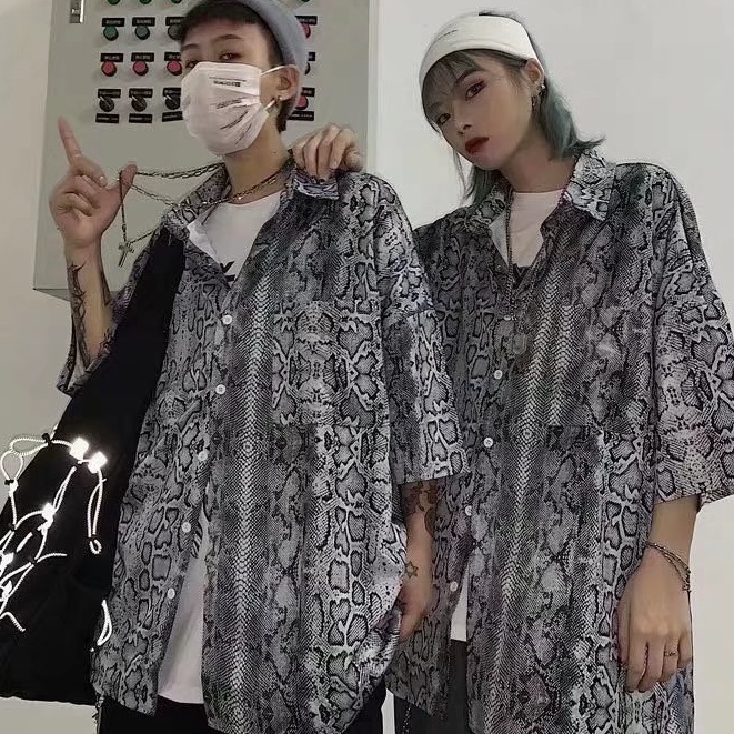 Áo sơ mi nam ngắn tay in hoa phong cách áo thun hàn quốc retro cá tính thời top nam phong cách ngắn dáng rộng tiết độc đáo thời trang đi biển cách cho nam