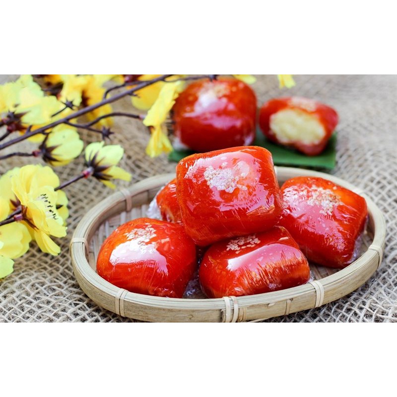 Bột Gấc Tươi (đã tách hạt nguyên chất nghiền mịn) dùng nấu xôi gấc, bánh gấc, tạo màu bánh xu xuê, mứt [1kg] TG FOODS