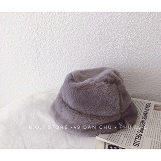 Mũ lông Hàn Quốc dễ thương cho bé