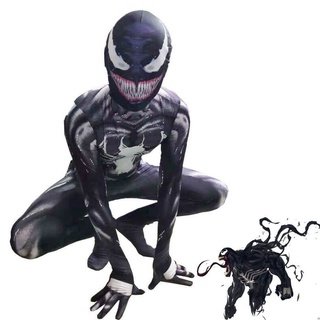 Trang Phục Hóa Trang Người Nhện Venom Cho Trẻ Em Người Lớn