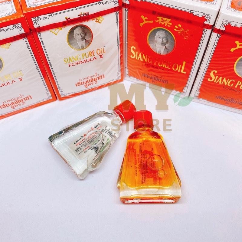 (Chính Hãng) Dầu Gió Ông Già Siang Pure Thái Lan 7cc Trắng/ Đỏ