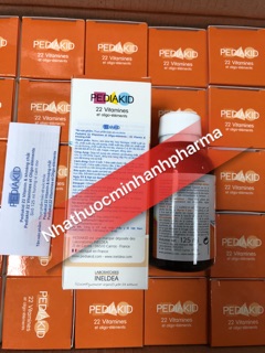 Pediakid 22 Vitamin và khoáng chất 125ml