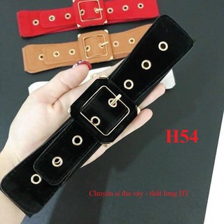 Đai váy belt nhung 4cm H54