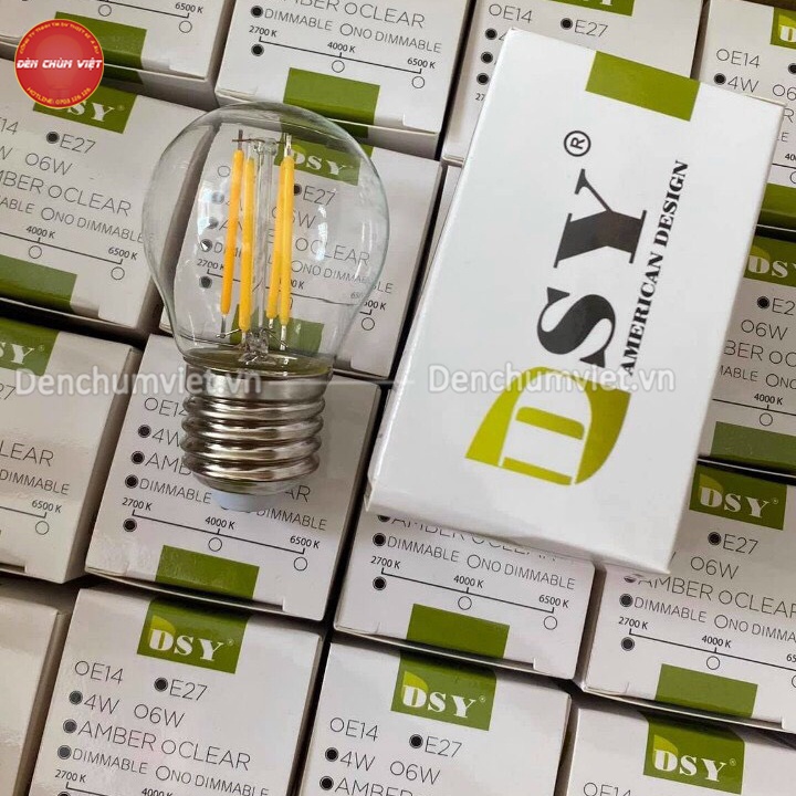 Bóng led edision loại 1 dùng cho đèn trang trí decor hiện đại