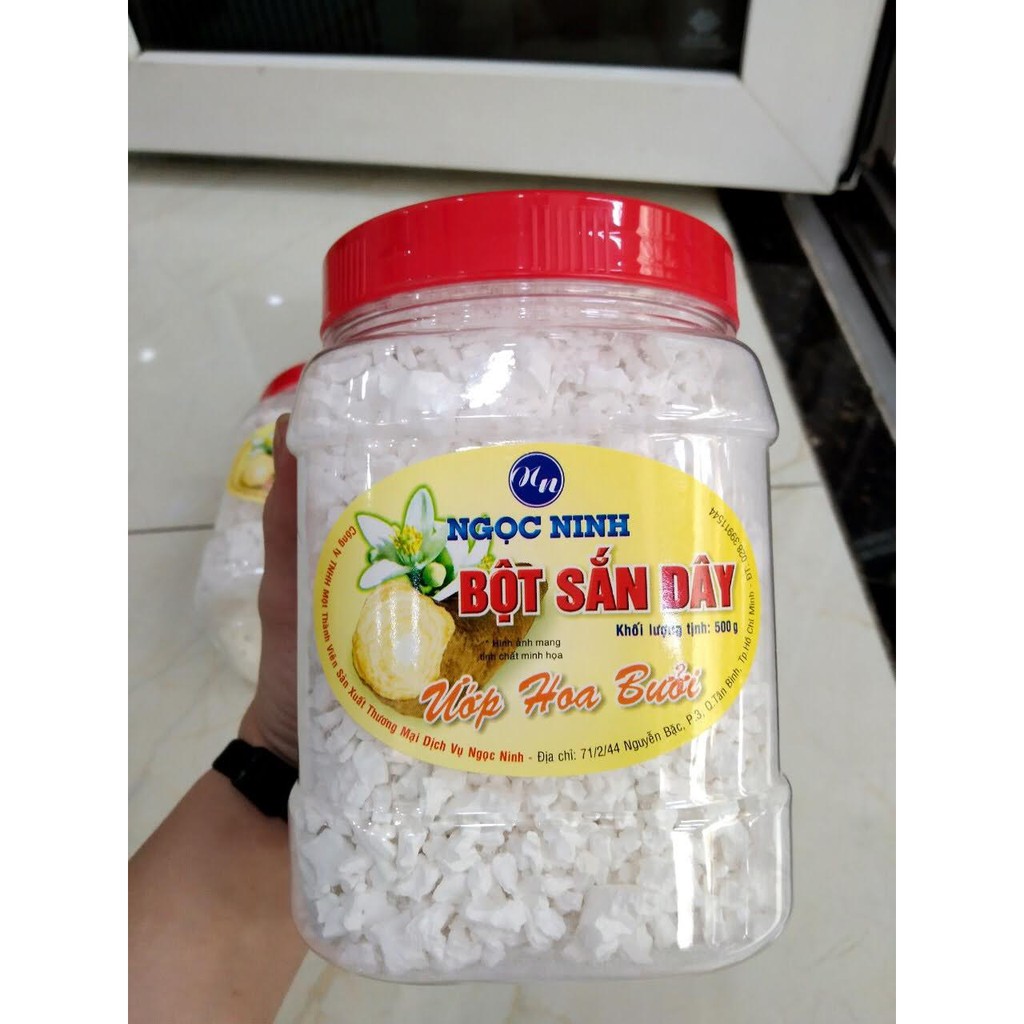 Bột sắn dây nguyên chất 500G/hủ