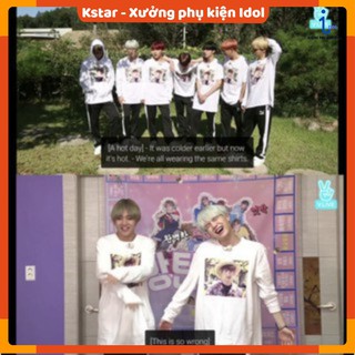 ÁO THỎ 1 NẮNG JUNGKOOK tay dài F30