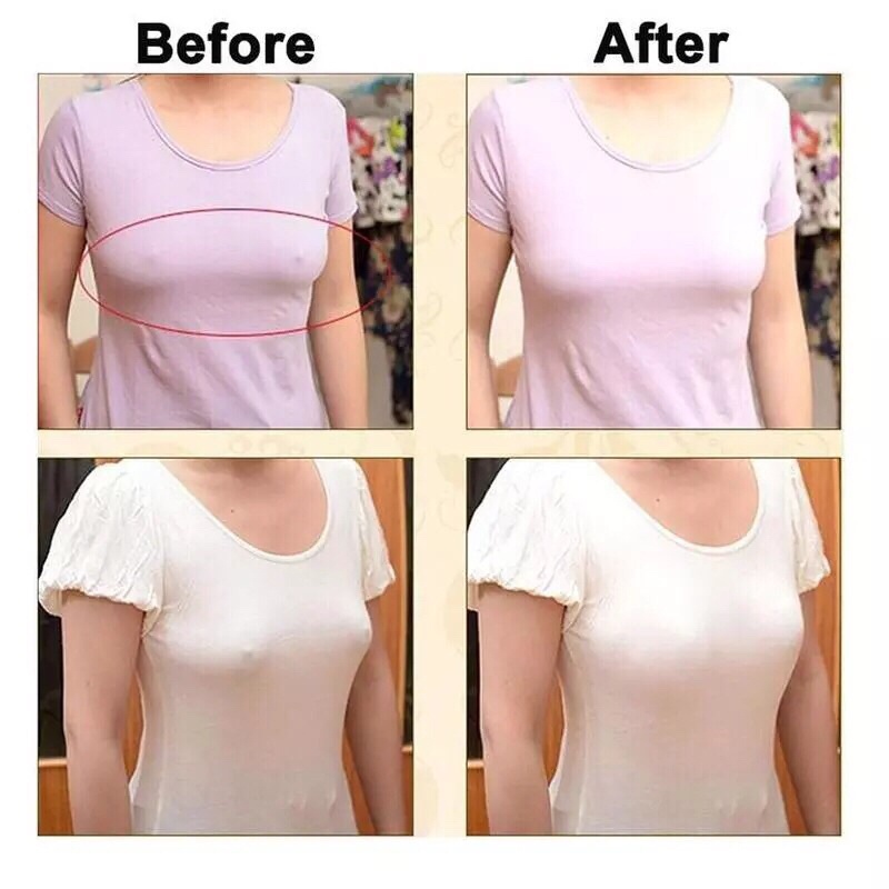 10 miếng dán nâng ngực - miếng dán chống xệ trong suốt dùng 1 lần