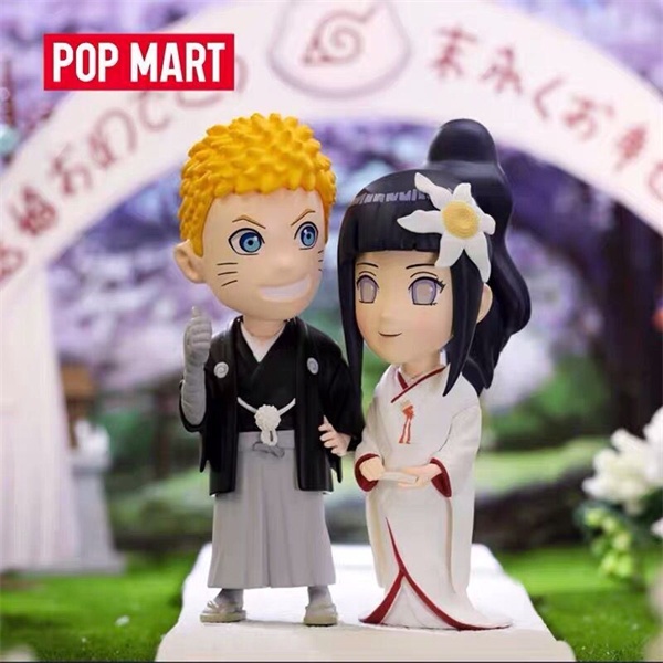 ★Hgtoys★  Búp Bê POPMART NARUTO Series Trang Trí Thời Thượng Quà Tặng