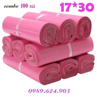 Túi gói hàng túi niêm phong tự dính size 17*30 ( túi dán miệng )