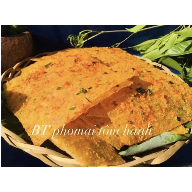 Bánh Tráng Phomai Lá Tôm Hành Gói 200gr
