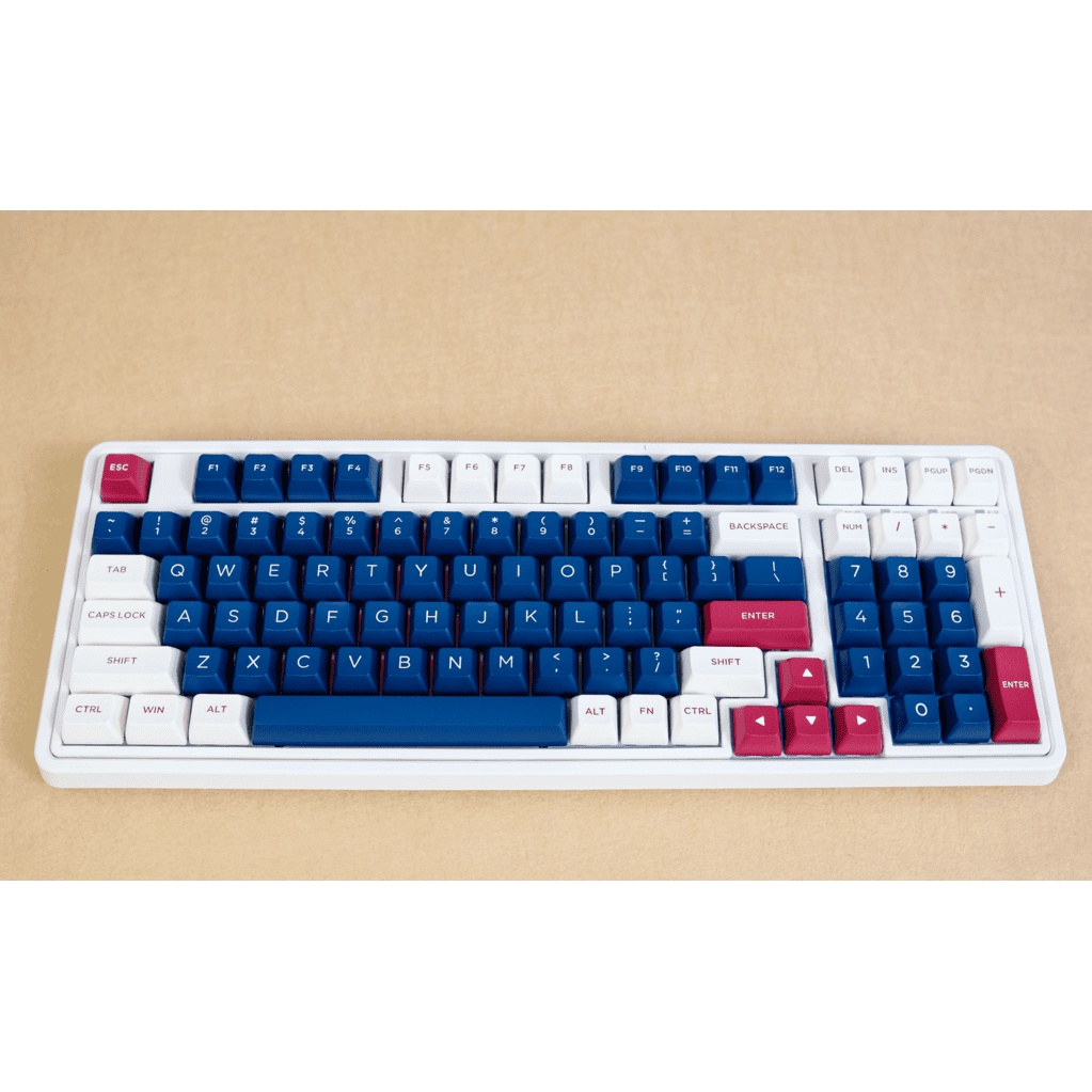 Bàn phím cơ FL-Esports CMK98 SAM Metal Heart RGB/ Hotswap/ Bluetooth/ Wireless 2.4Ghz/ Type C