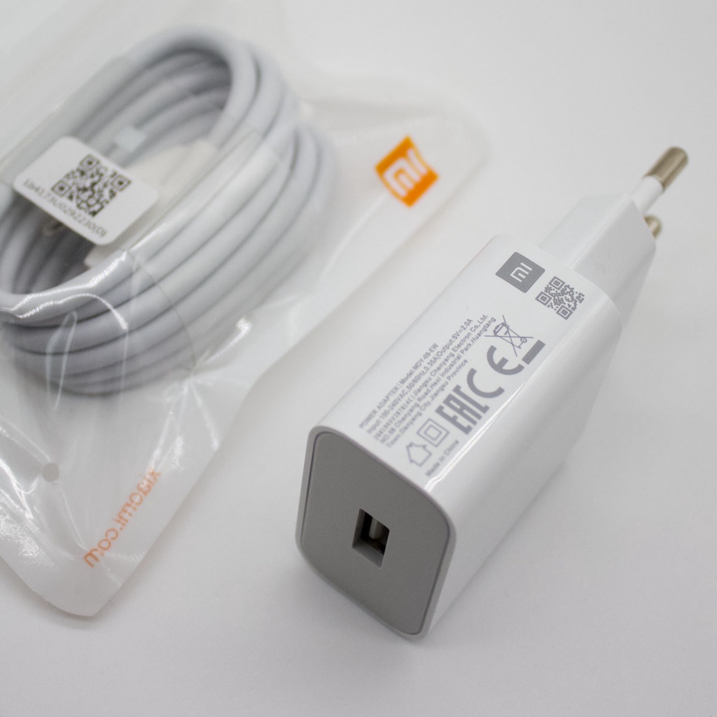 Bộ Sạc Chuyển Đổi Nguồn Điện MDY-09-EW XIAOMI 5V 2A Mi 11 lite 6 8 A1 5 Redmi 4X Plus Note 4 4a