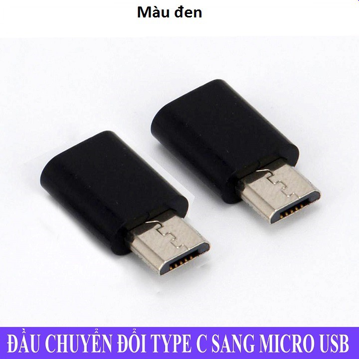 Đầu chuyển Micro usb sang Type C - Type C sang Micro usb - Type C qua 3.5mm - Type C qua lightning và ngược lại