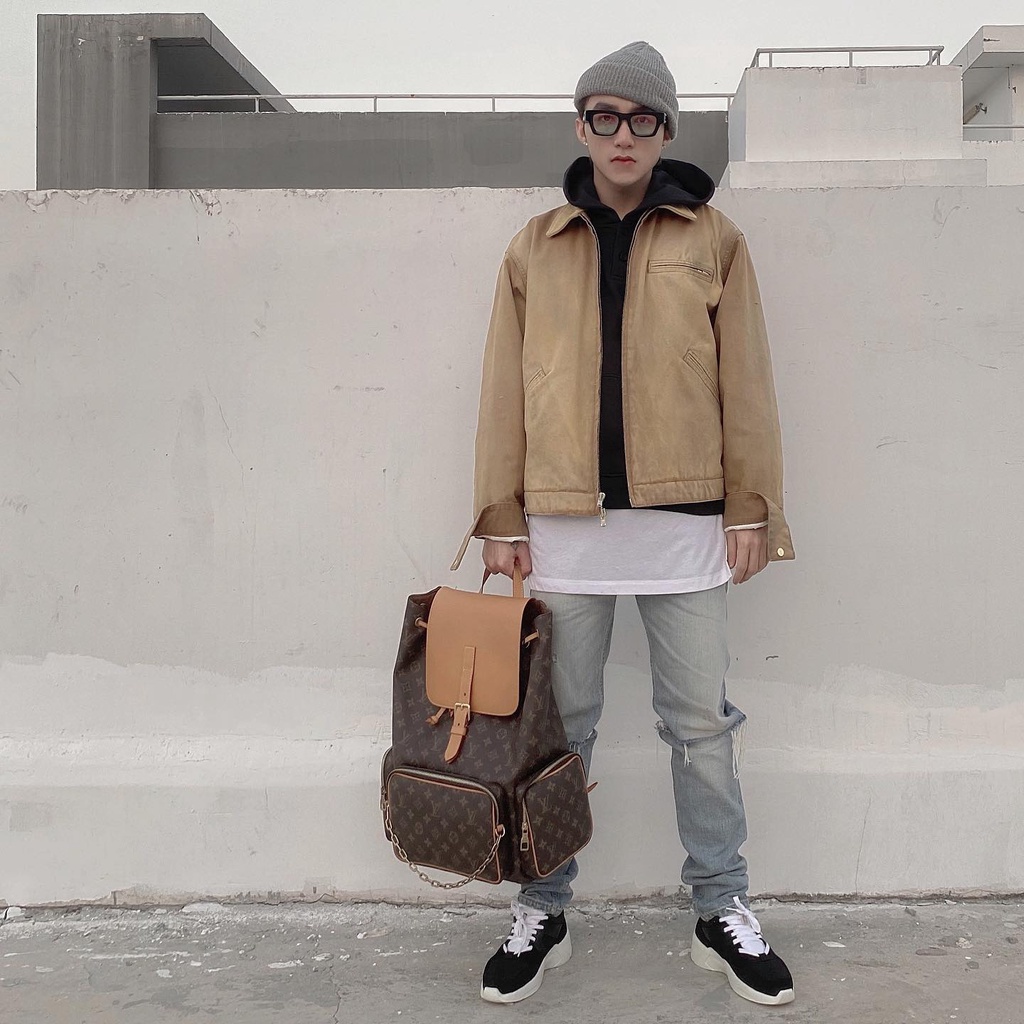 Áo khoác Essentials Fear of God zipped Sơn Tùng MTP