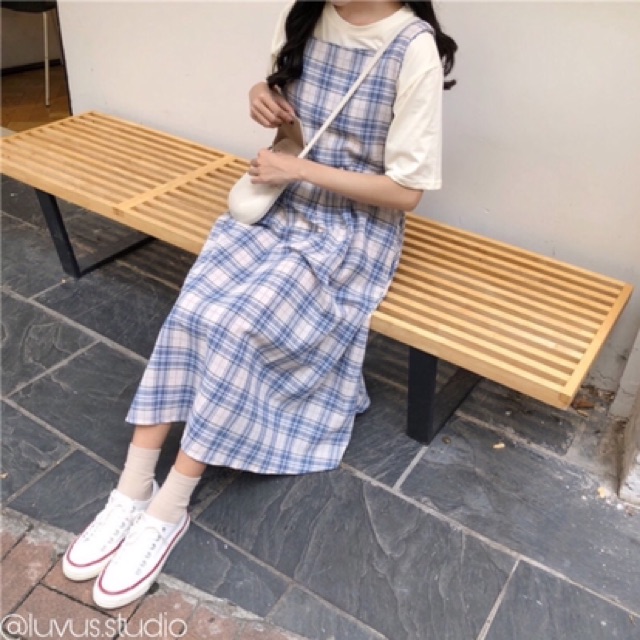 Candies Dress ( Váy Yếm kẻ sọc )