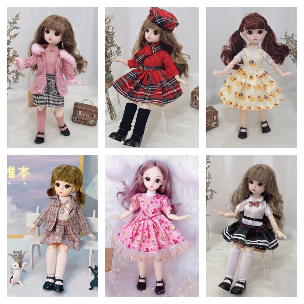 Váy Búp Bê Baboliy 30cm BJD 1/6 Cực Điệu Đà