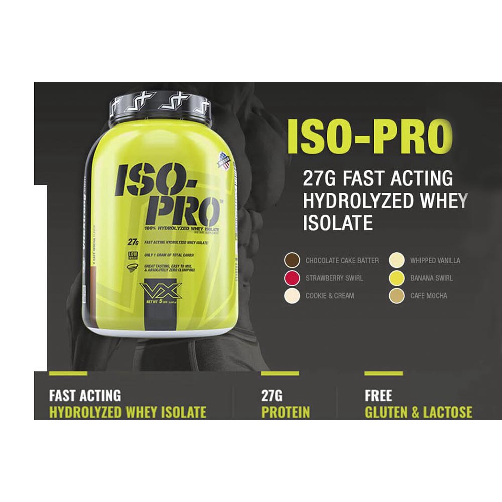 Iso pro 8lbs Sữa Tăng Cơ Nhanh 100% Hydrolyzed Whey Isolate Vitaxtrong Iso Pro 8 Lbs 3.64 Kg