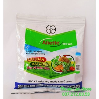 Thuốc Trừ Bệnh Cây Trồng Aliette 80WG Trừ Nấm Bệnh, Thối Rễ gói 100g