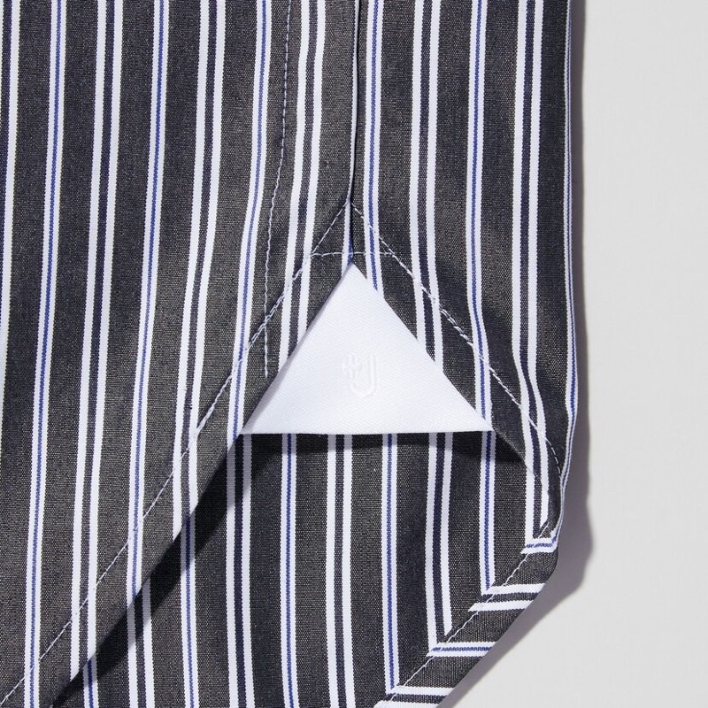 Áo sơmi UNIQLO +J SUPIMA COTTON OVERSIZED STAND COLLAR SHIRT