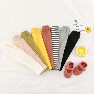Quần leggings co giãn 4 chiều (Xám, Đen, Sọc), chất đẹp