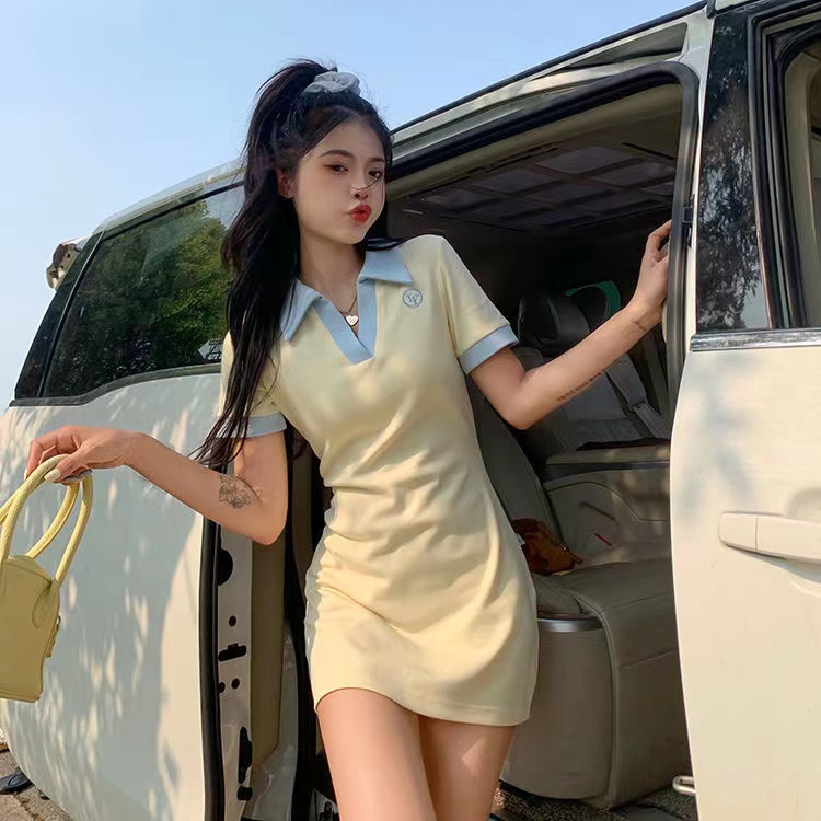 Đầm Mùa Hè Dáng Ôm Chiết Eo Thời Trang Hàng Mới Cho Nữ
