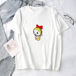 Áo Thun Phim Hoạt Hình Doraemon - Doremi ( Có Size Trẻ Em ) 26.30
