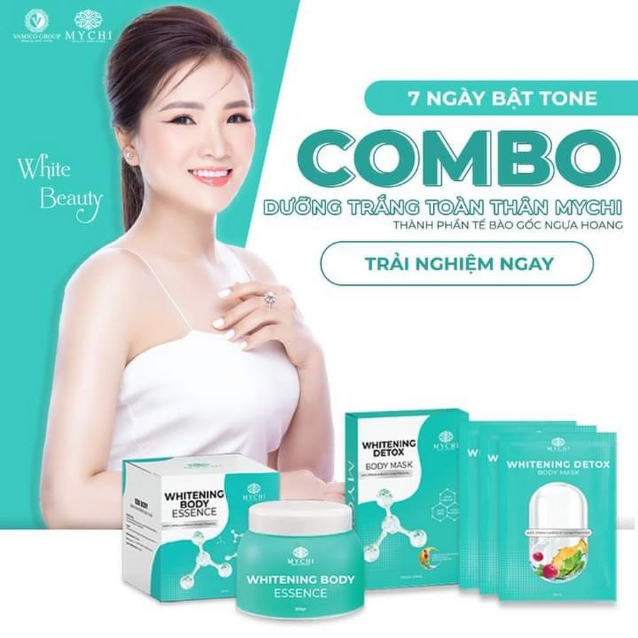 Kem body trắng da Hari store Kem Body Mychi dưỡng trắng da toàn thân thảo mộc 37 chính hãng