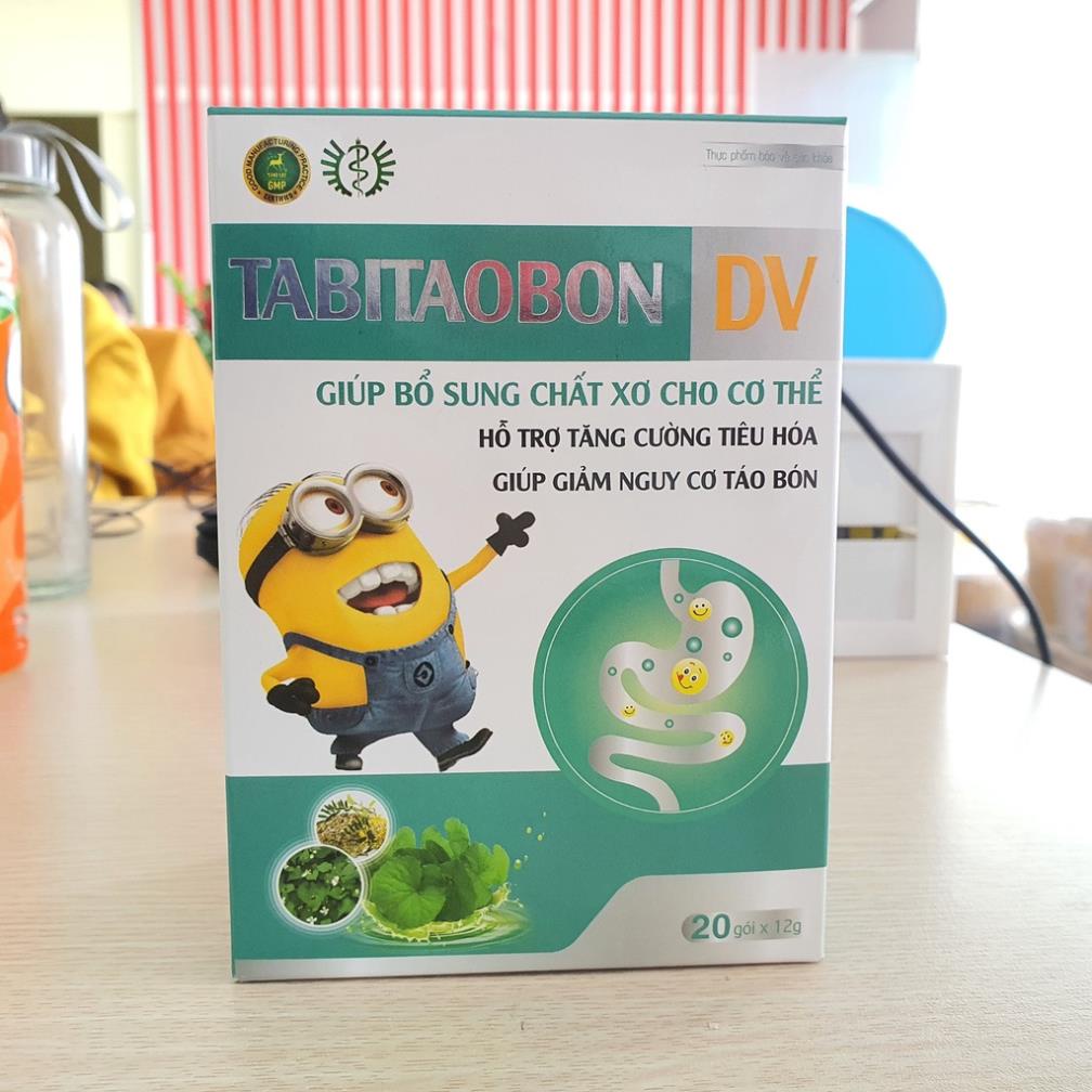 Tabitaobon giúp tăng cường tiêu hóa, giảm táo bón hiệu quả - Hộp 20 gói