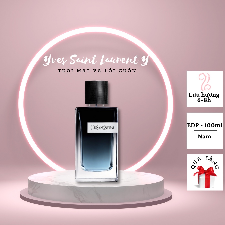Nước Hoa Nam YSL Y Men EDP 100ml Thơm Lâu 12h Hương Thơm Tươi Mát Sang Trọng Quyến Rũ