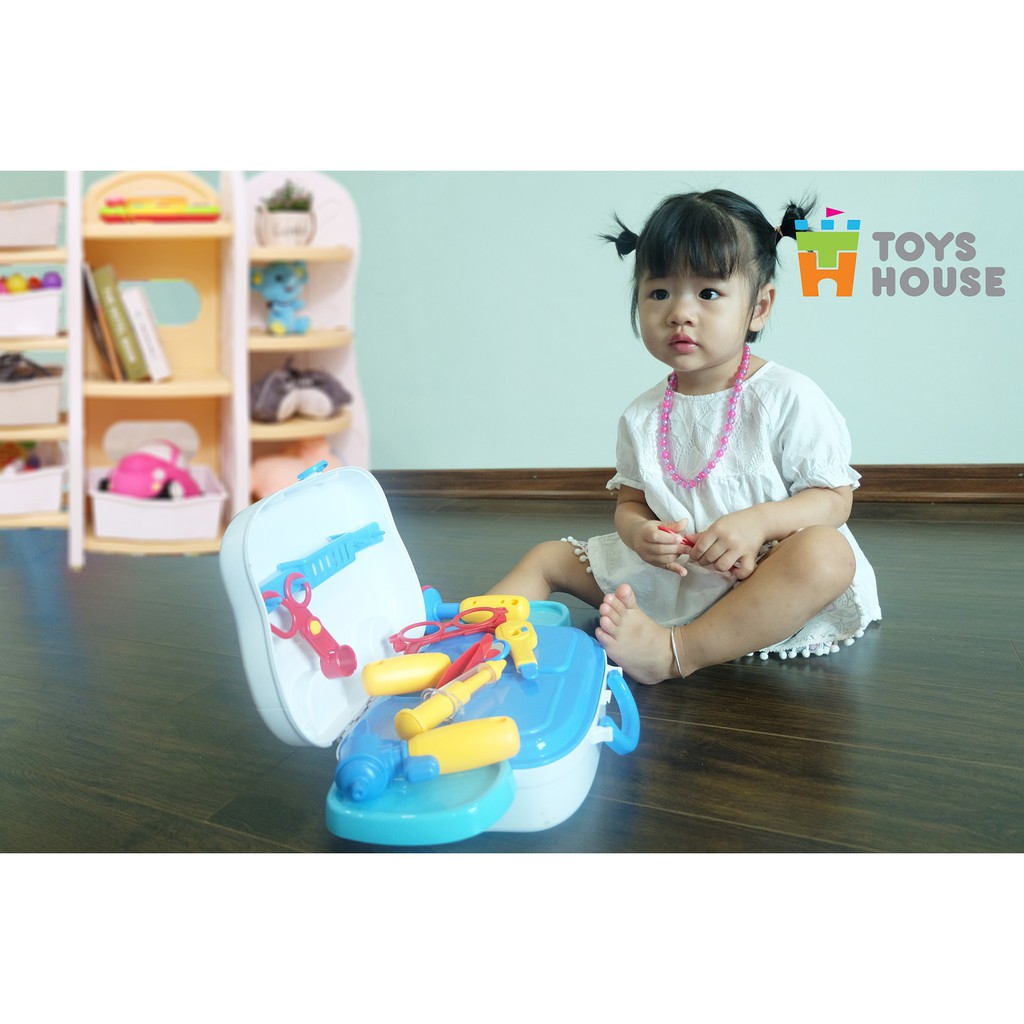 Vali đồ chơi bác sỹ màu xanh Toys House 008-918