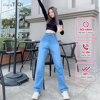 [DEAL SỐC 49K - NHẬP SVC269 GIẢM 10% CHO ĐƠN HÀNG 150K] Quần jean ống suông nữ cao cấp phong cách streetstyle B2-142