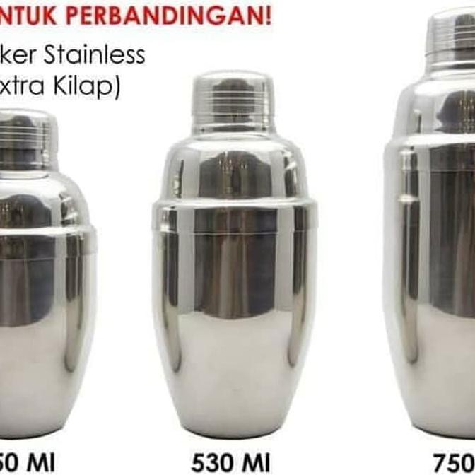 Bình Lắc Cocktail 750ml Bằng Thép Không Gỉ Chất Lượng Cao | BigBuy360 - bigbuy360.vn