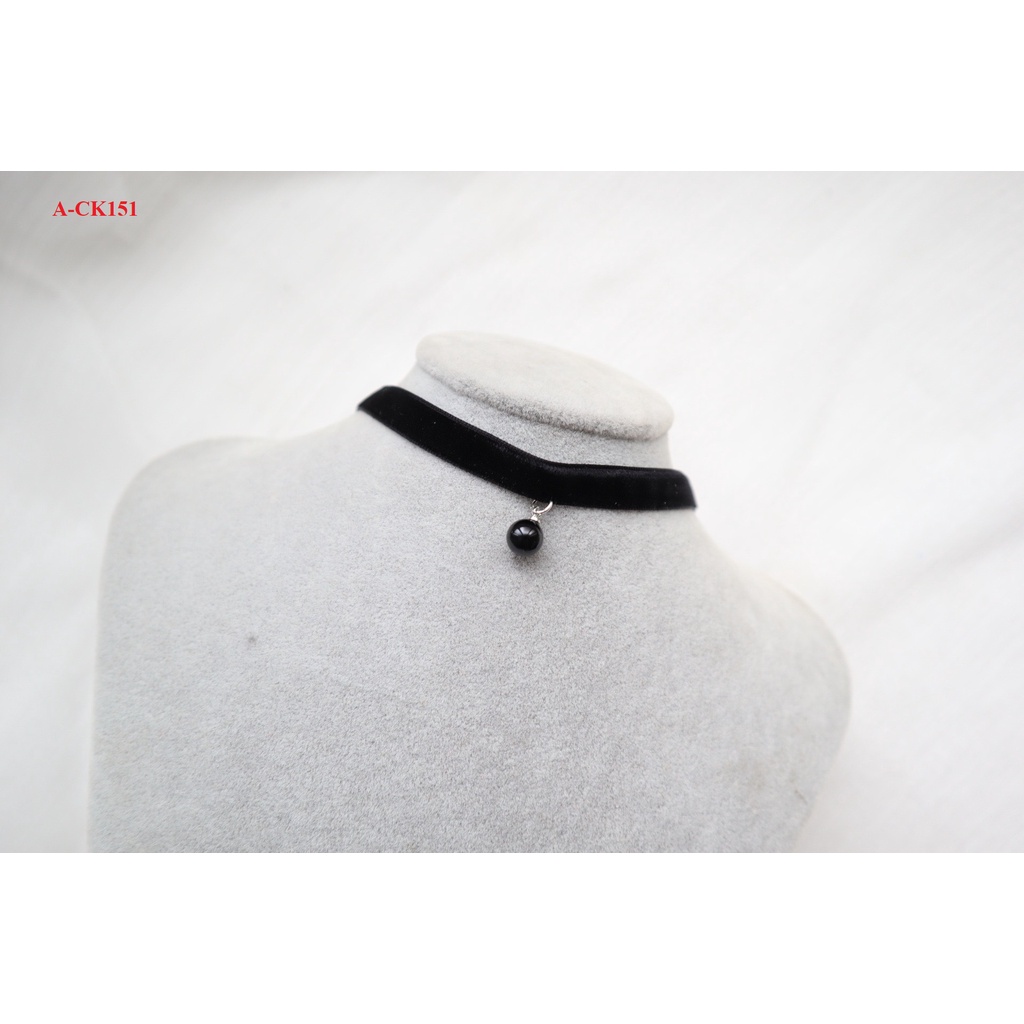 Choker nhiều kiểu đen đơn giản A-CK148-152 Mayconner