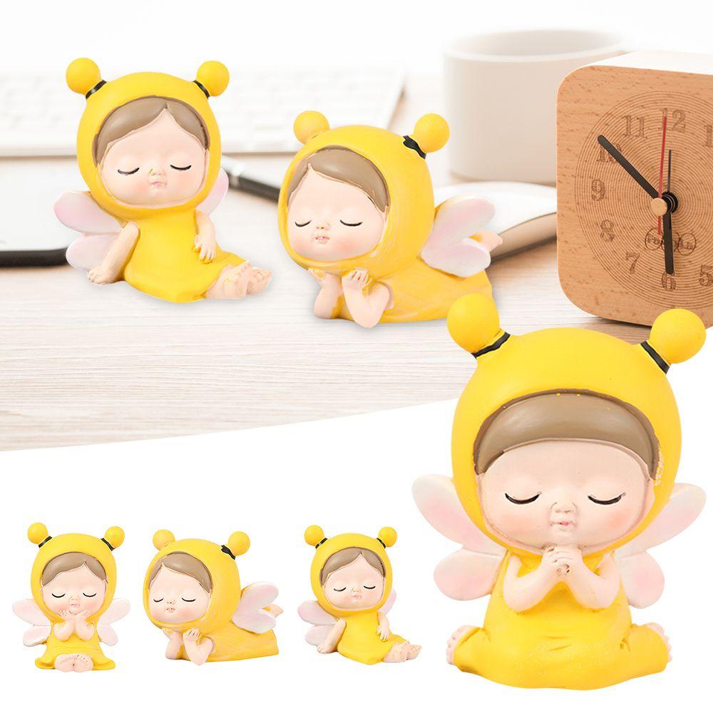 CONOPERY Mô Hình Chú Ong Dễ Thương Dùng Trang Trí Bàn Làm Việc / Văn Phòng
