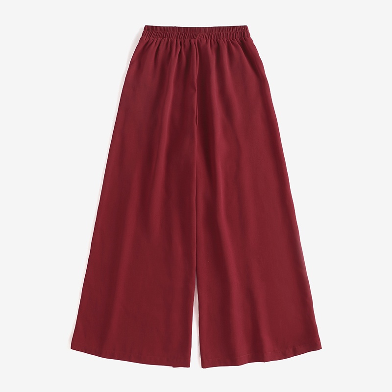 Quần dài ZANZEA ống rộng thời trang dành cho nữ